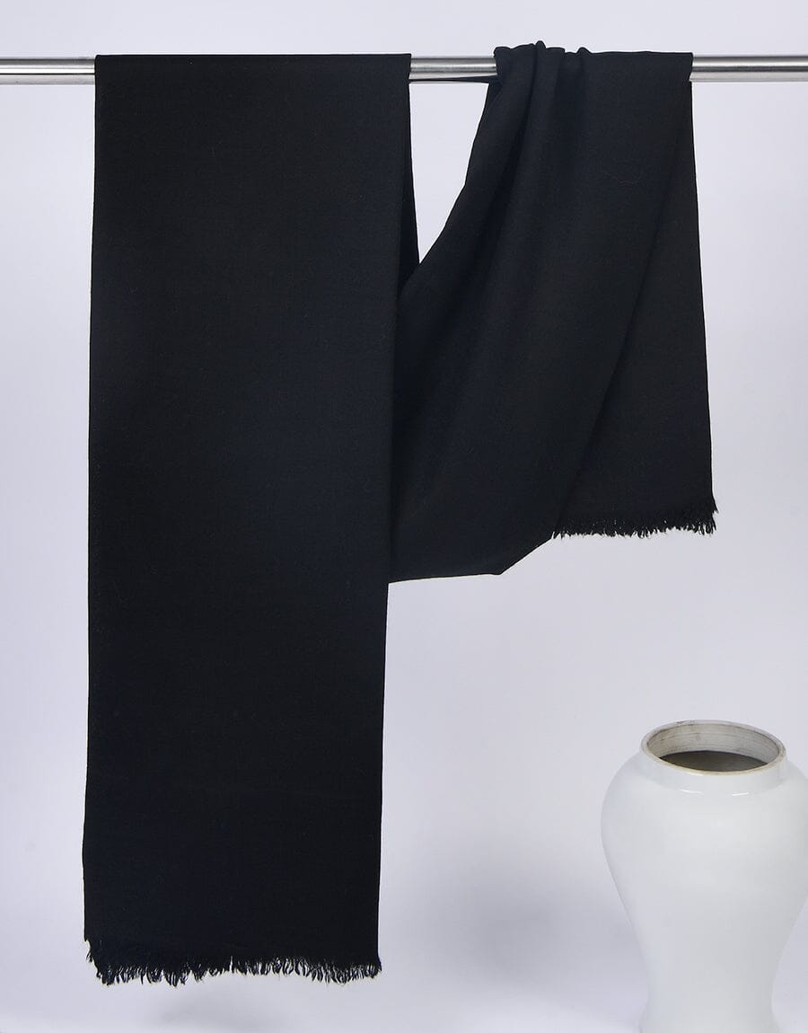 PASHMINA SHAWL-Black Apparel & Accessories KHAS STORES 