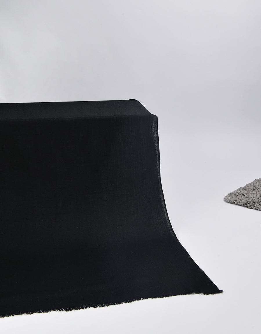 PASHMINA SHAWL-Black Apparel & Accessories KHAS STORES 