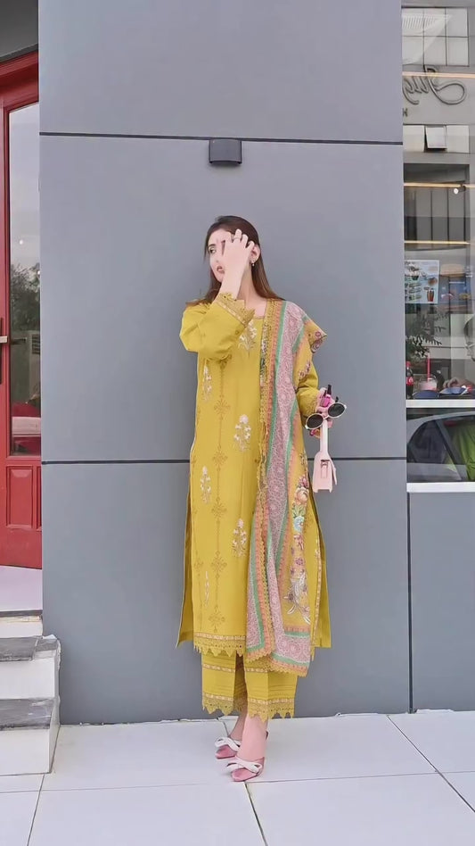 UMARA | 3PC UNSTITCHED