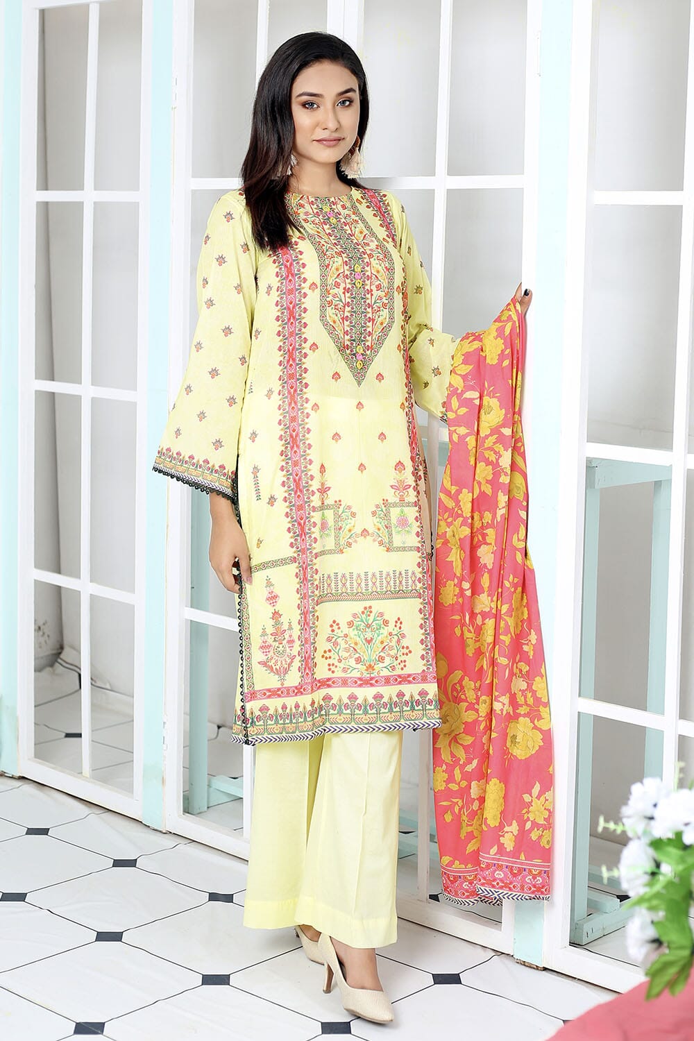 SHIRT & DUPATTA RKL-2124 KHAS STORES 