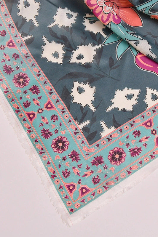 Silk Dupatta KSE-2443 Embroidered KHAS STORES 