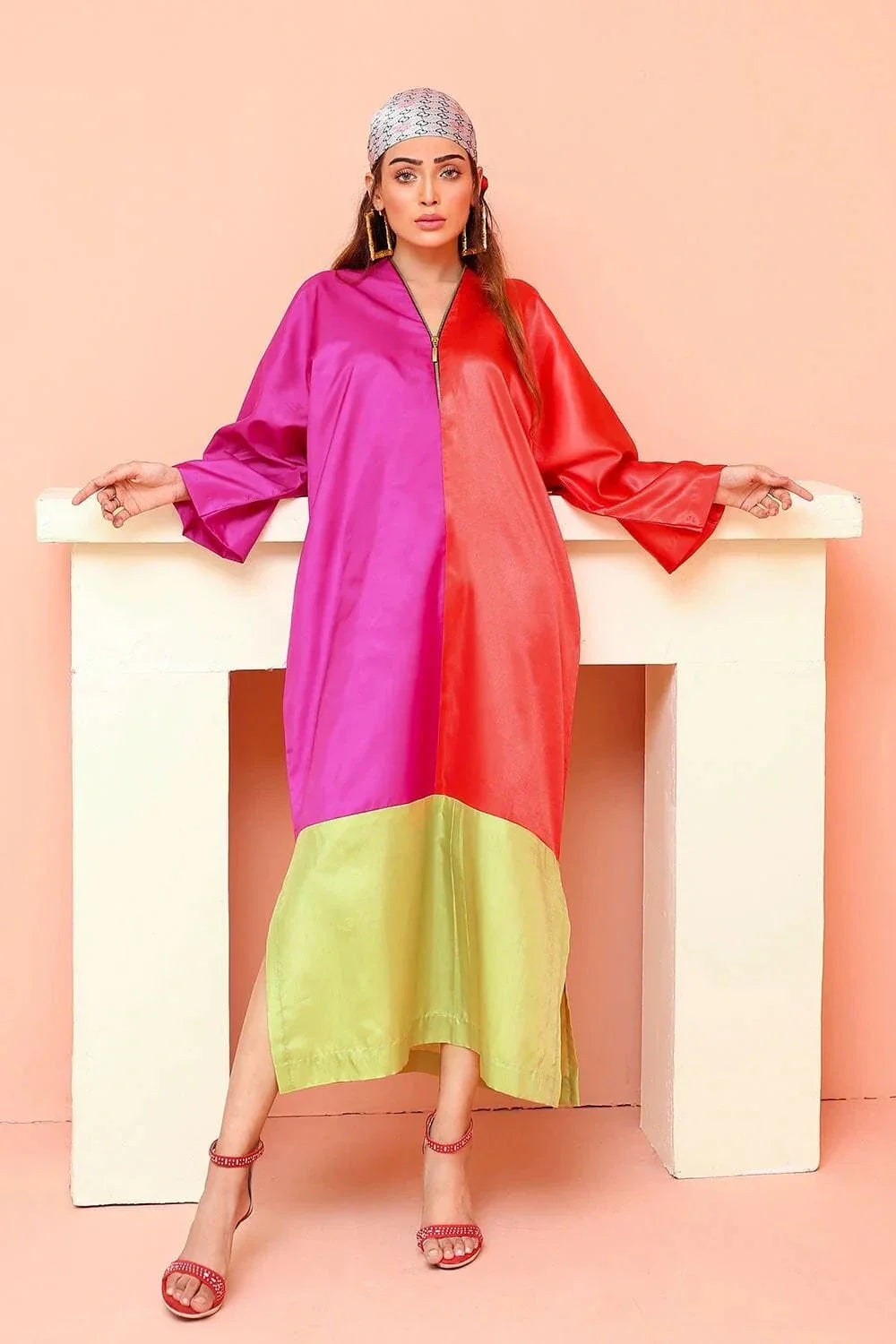 Stitched Silk Shirt DRC-015 KHAS STORES 