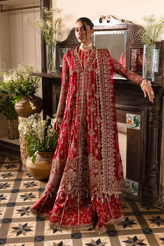 1072-Tearose-DASTAN GOI'2025 by Afrozeh at #VogueClothingStudio