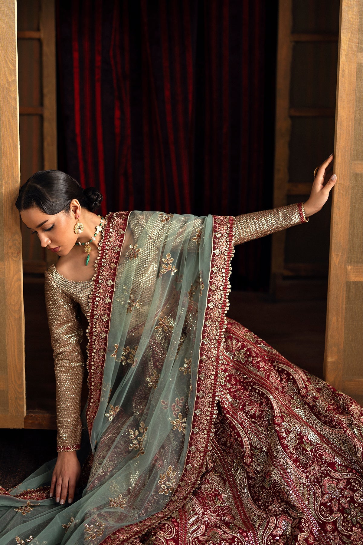 ROSHANI from Kaashvi Wedding Formals Collection by Ayzel at #VogueClothingStudio