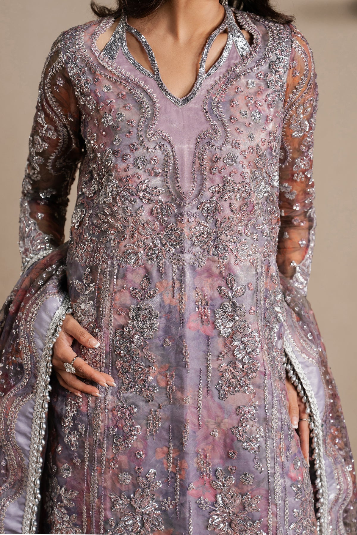 Maujood from Qurbat'26 by Ayzel at #VogueClothingStudio