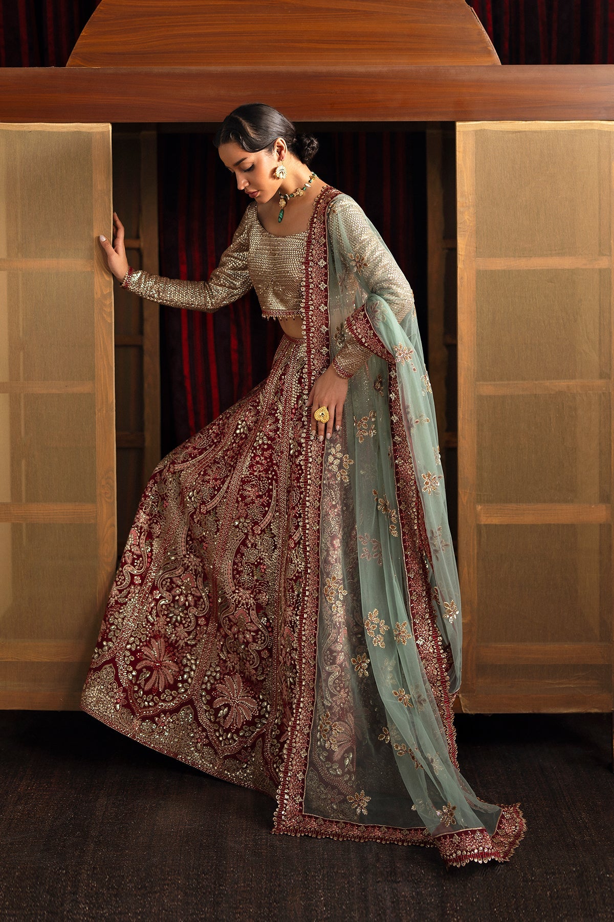 ROSHANI from Kaashvi Wedding Formals Collection by Ayzel at #VogueClothingStudio