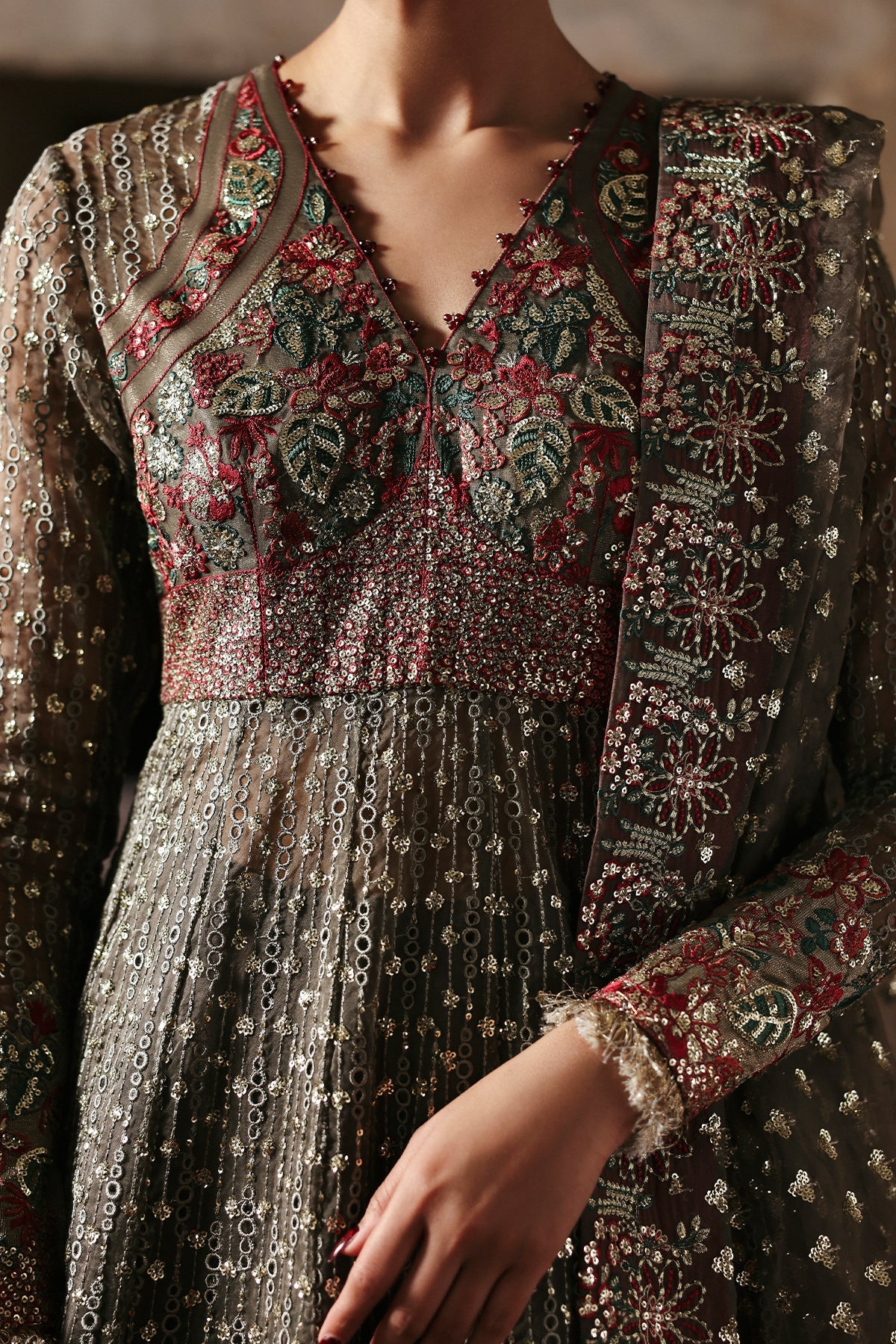 Nirva from Kaashvi Wedding Formals Collection by Ayzel at #VogueClothingStudio