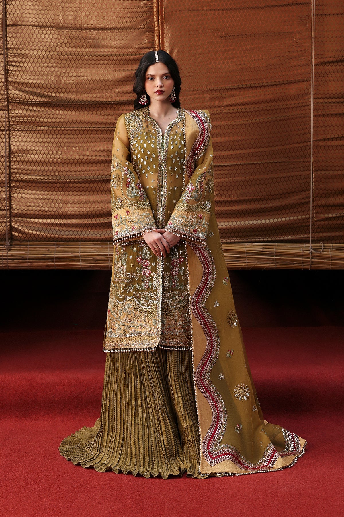 USHNA from Kaashvi Wedding Formals Collection by Ayzel at #VogueClothingStudio