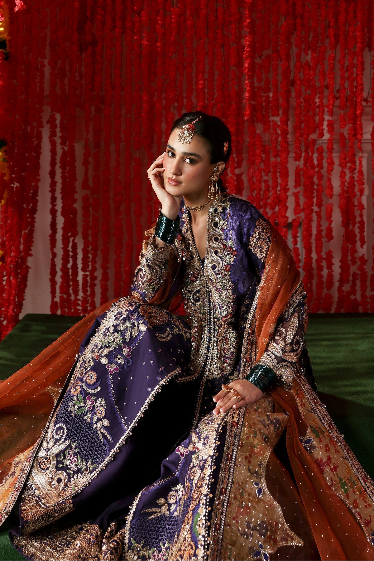 1066-Gulnaar-Shehnai '2025 by Afrozeh at #VogueClothingStudio