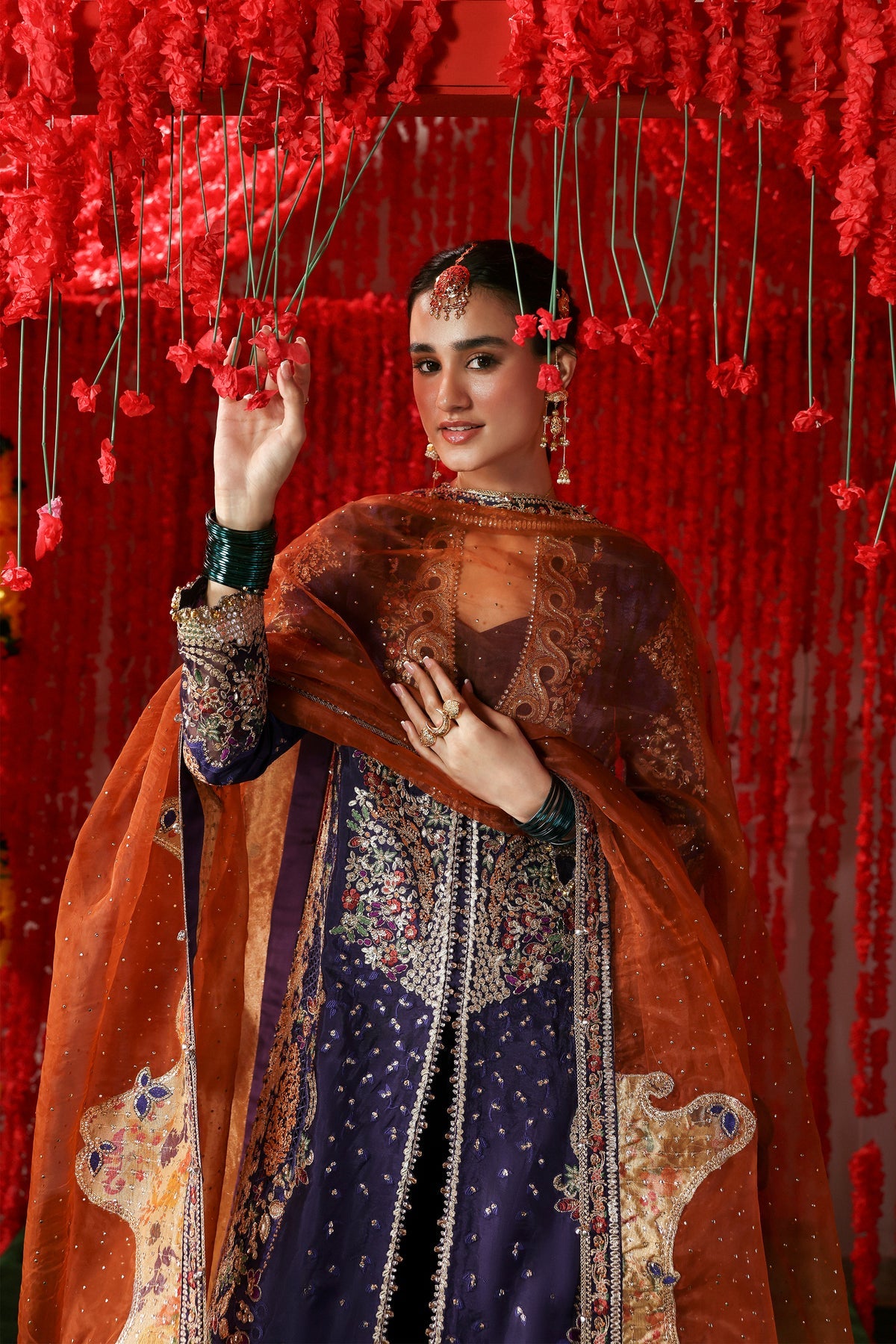 1066-Gulnaar-Shehnai '2025 by Afrozeh at #VogueClothingStudio