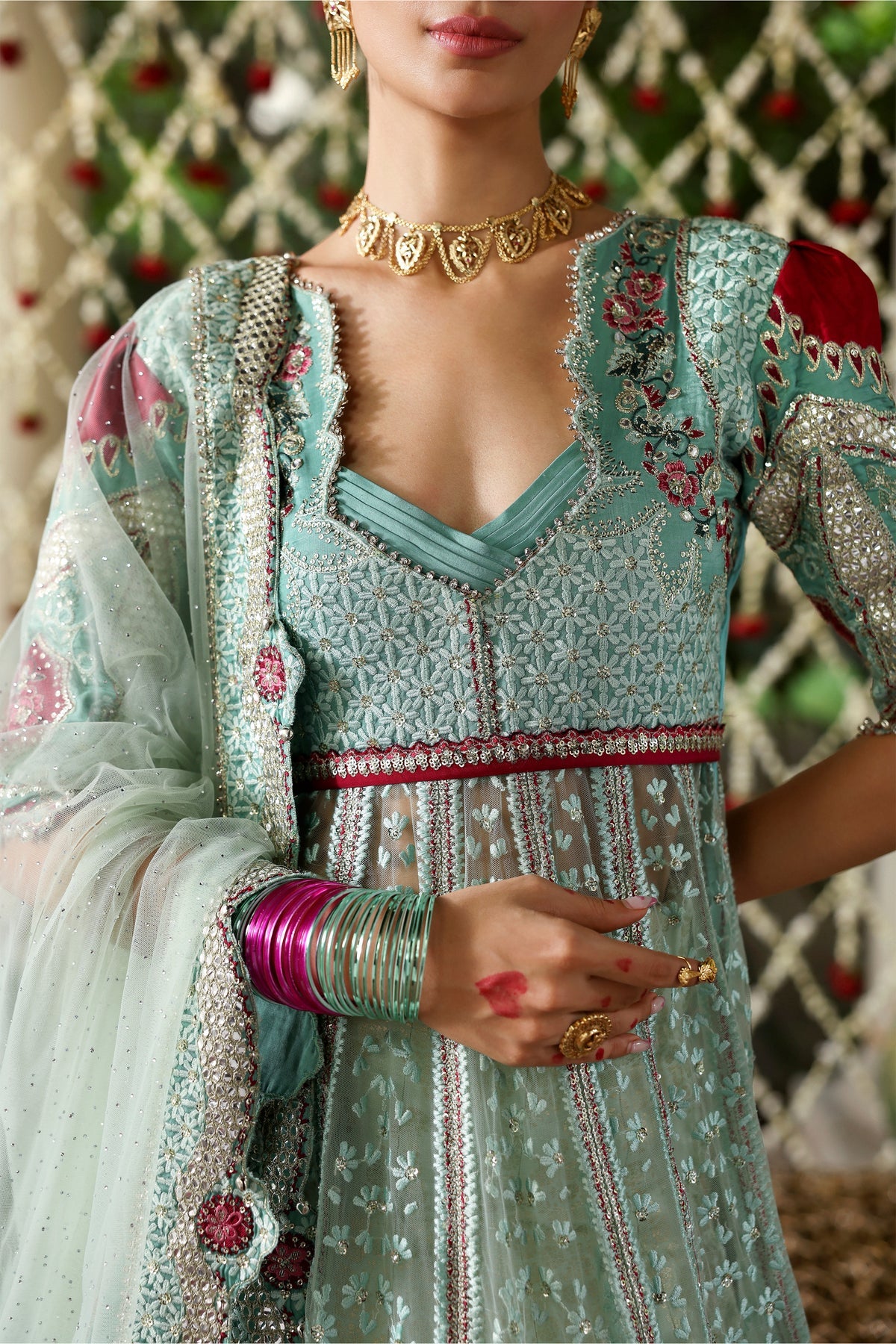1065-Zanzar-Shehnai '2025 by Afrozeh at #VogueClothingStudio