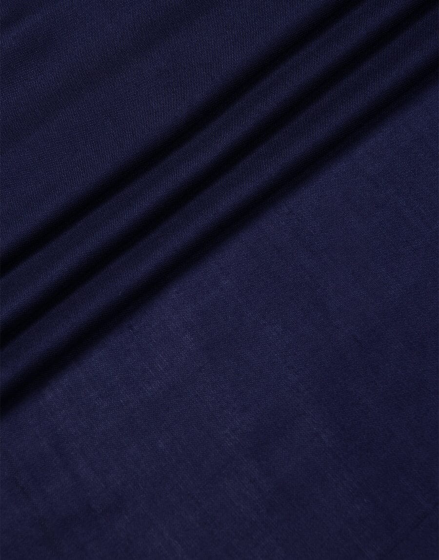 WOOL SHAWL-Blue Apparel & Accessories KHAS STORES 