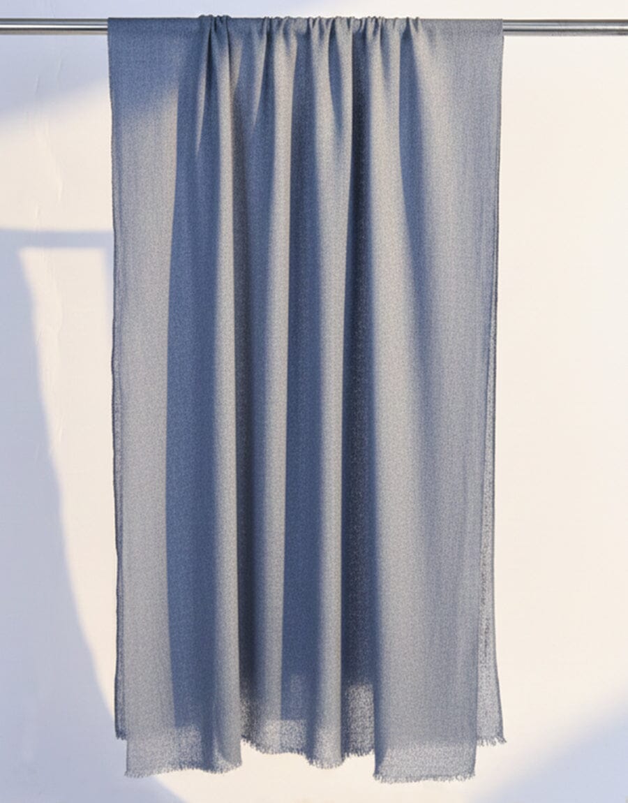 Wool Shawl-Dark Grey Apparel & Accessories KHAS STORES 