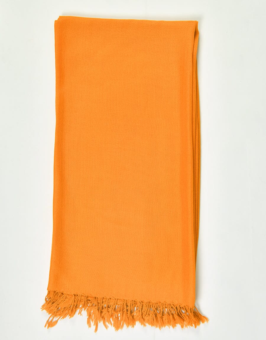 WOOL SHAWL-Mustard Apparel & Accessories KHAS STORES 