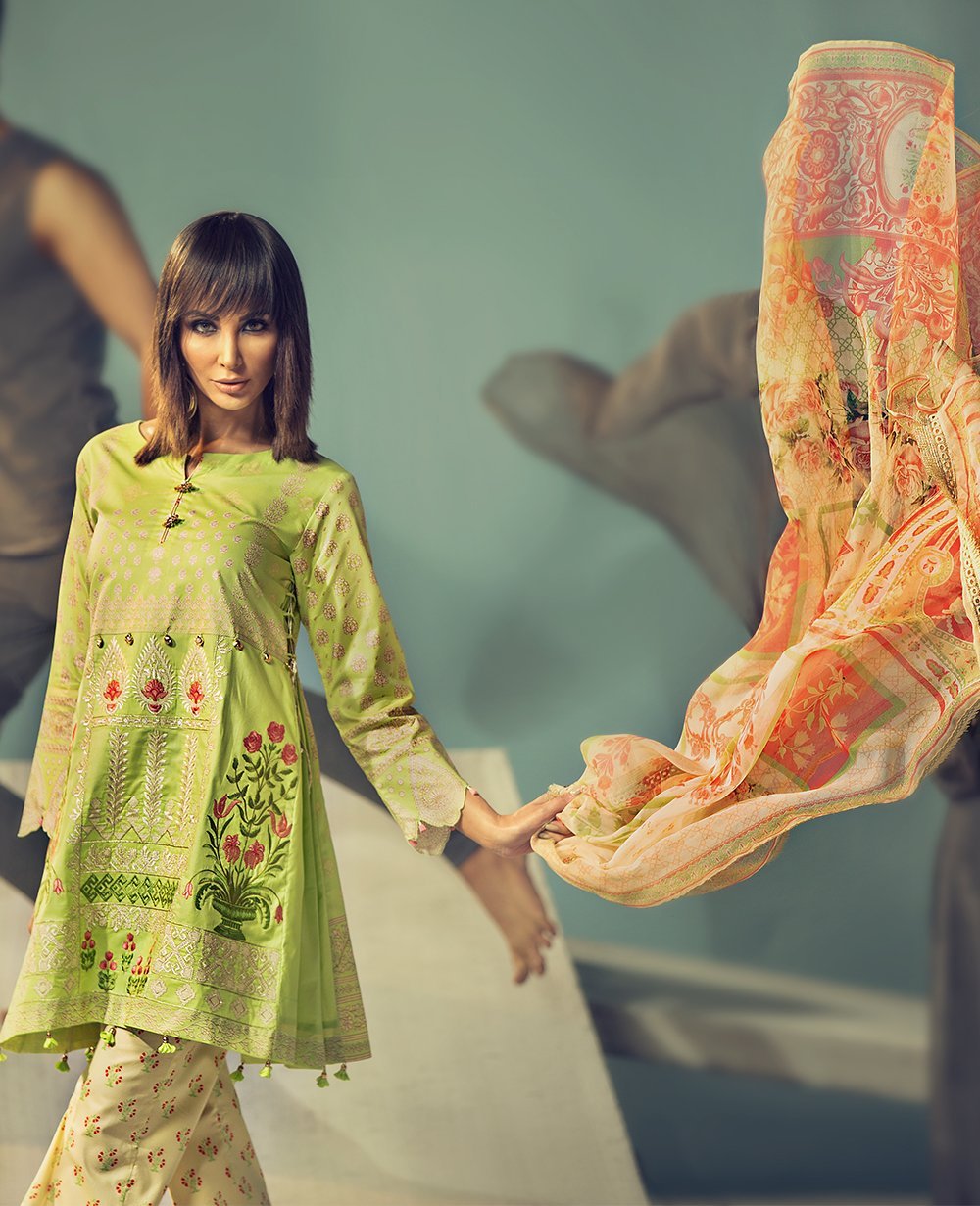 MELLOW GREEN - IttehadTextiles