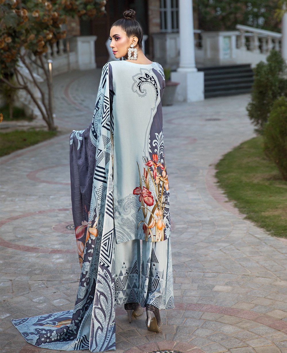 Celestial Blue - IttehadTextiles