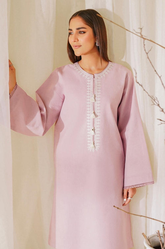 2 PC Stitched | Lawn Embroidered Shirt + Trouser