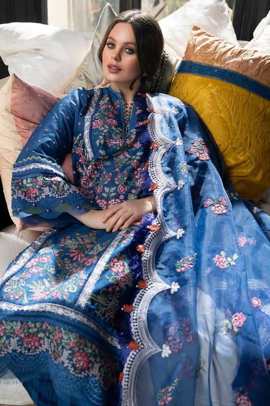 L23-14A DESIGN 14A SOBIA NAZIR LUXURY LAWN 2023 UNSTITCHED