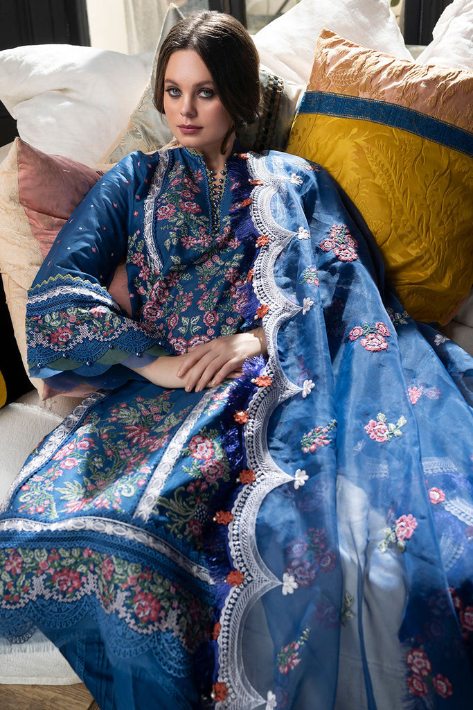 L23-14A DESIGN 14A SOBIA NAZIR LUXURY LAWN 2023 UNSTITCHED