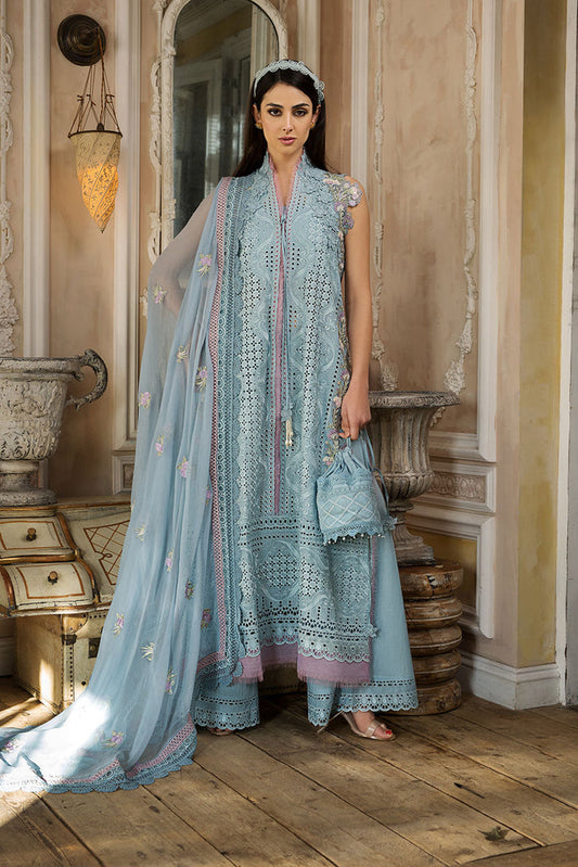 L23-15A DESIGN 15A SOBIA NAZIR LUXURY LAWN 2023 UNSTITCHED