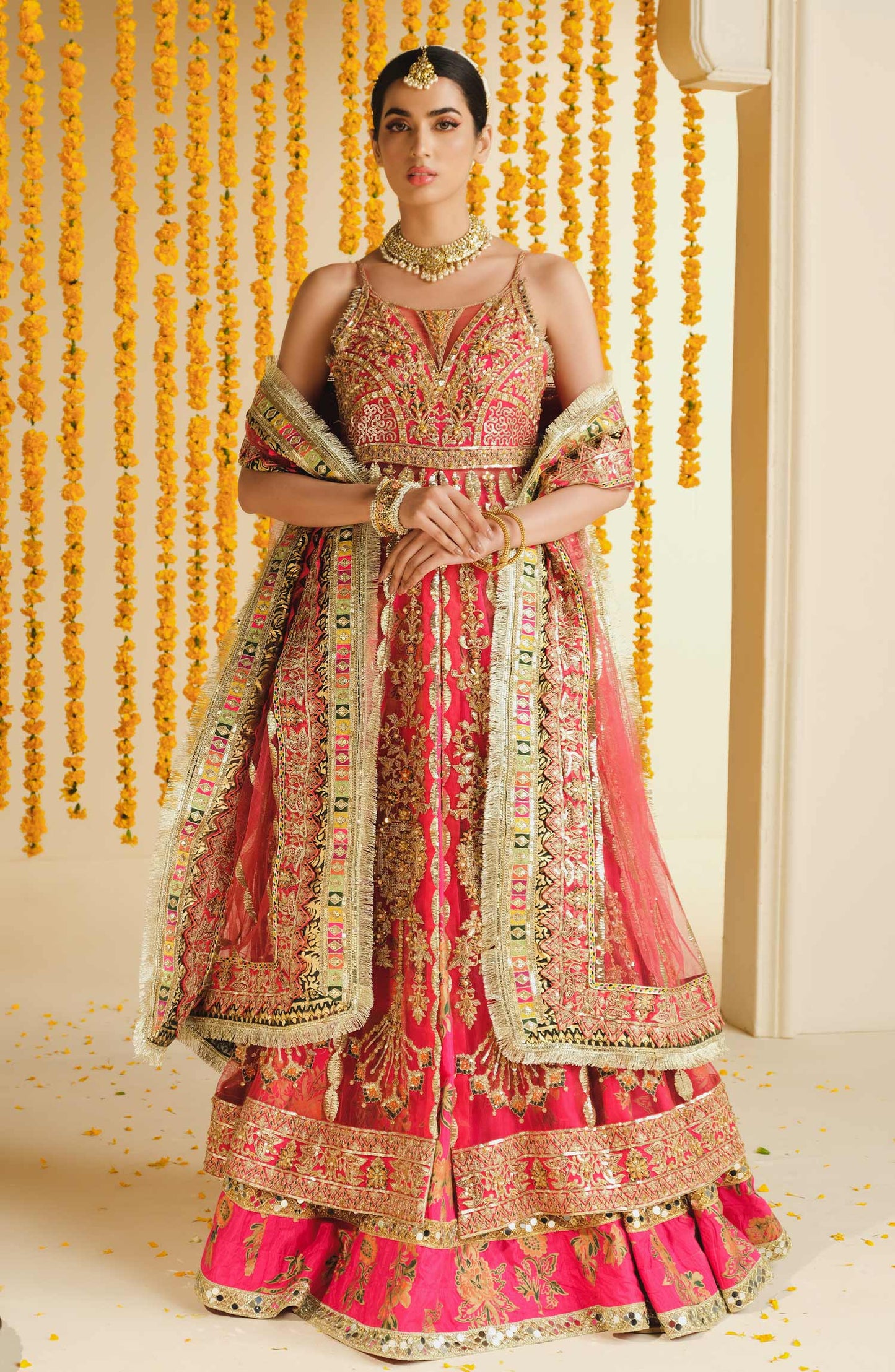 Bridal Lehenga - Surai (SFF-0002) Shamrock Premium