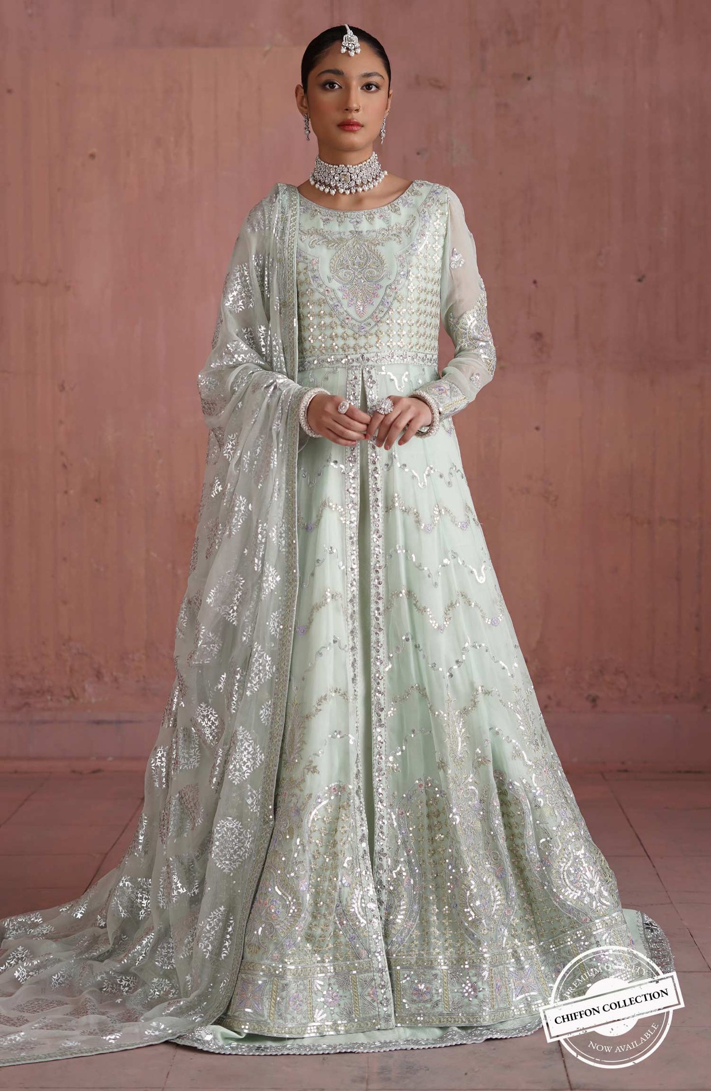 Lehenga - Meraki (QFF-0007) Mashq Premium