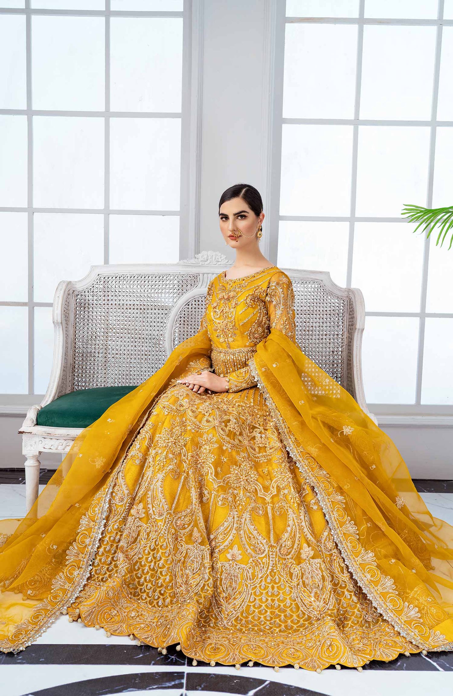 Bridal Maxi - Misted Yellow (MBM-0035)