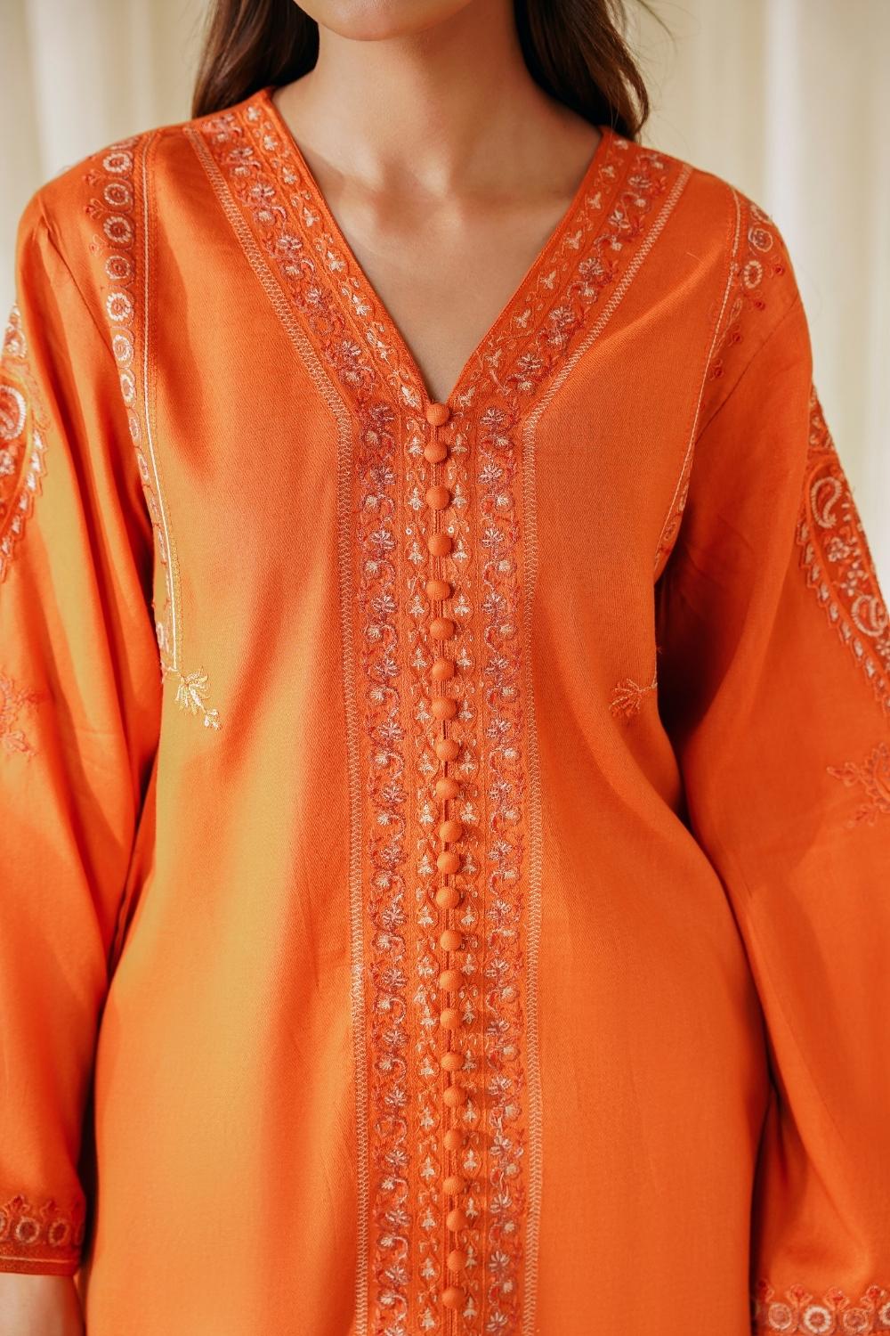 2 PC Stitched | Lawn Embroidered Shirt + Trouser