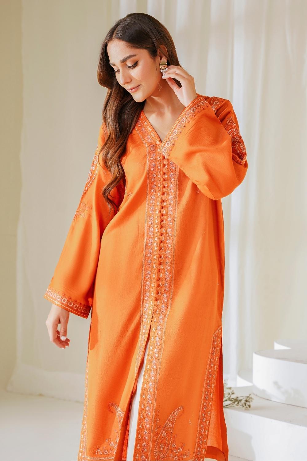 2 PC Stitched | Lawn Embroidered Shirt + Trouser