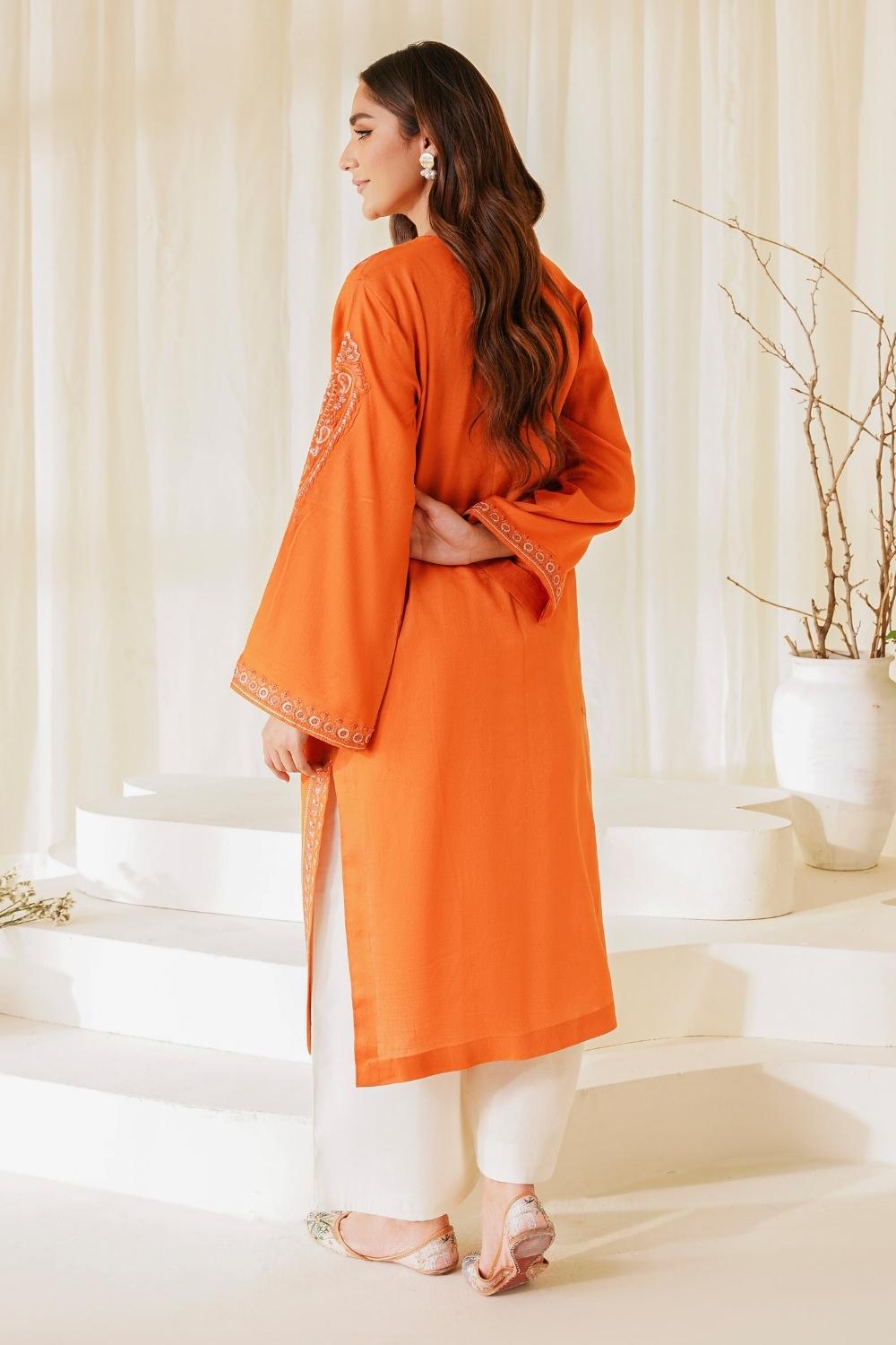 2 PC Stitched | Lawn Embroidered Shirt + Trouser