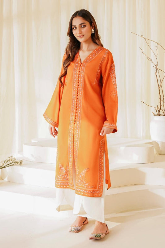 2 PC Stitched | Lawn Embroidered Shirt + Trouser