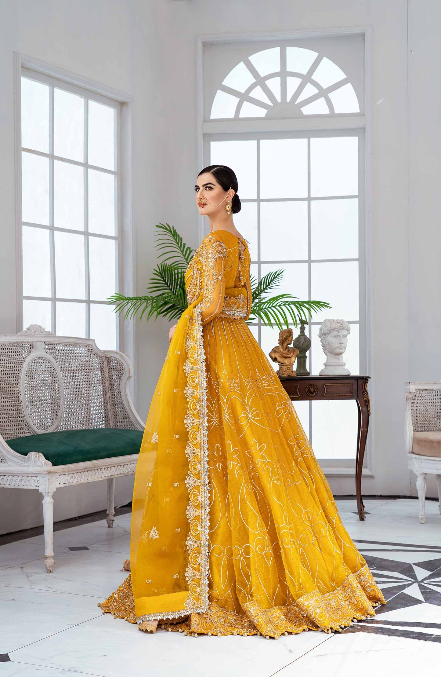 Bridal Maxi - Misted Yellow (MBM-0035)