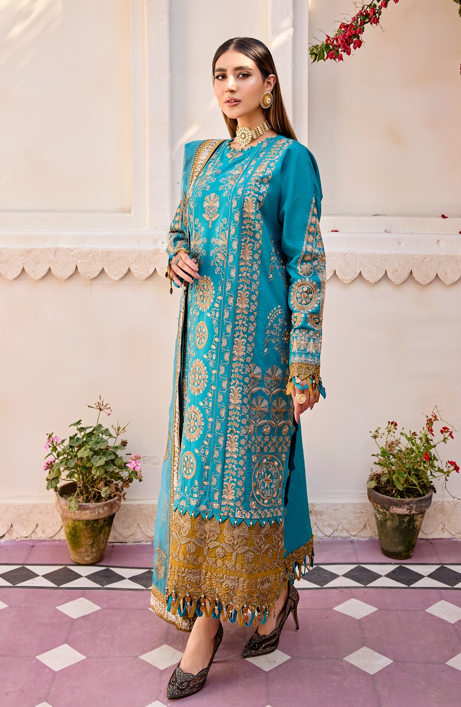 Luxury Lawn - Thankful (MLFD-091) Maryum N Maria