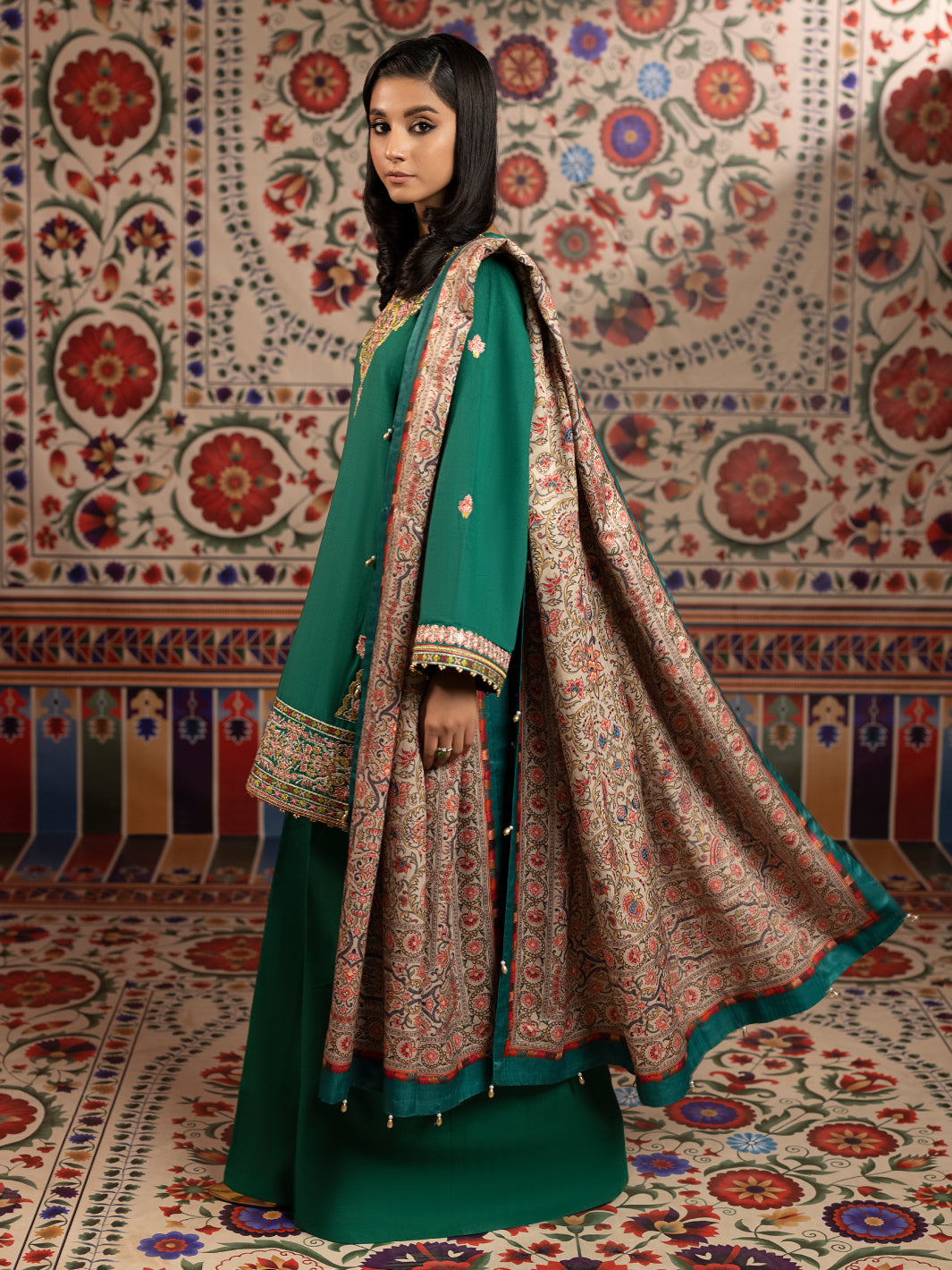 FABIHA | 3PC Unstitched