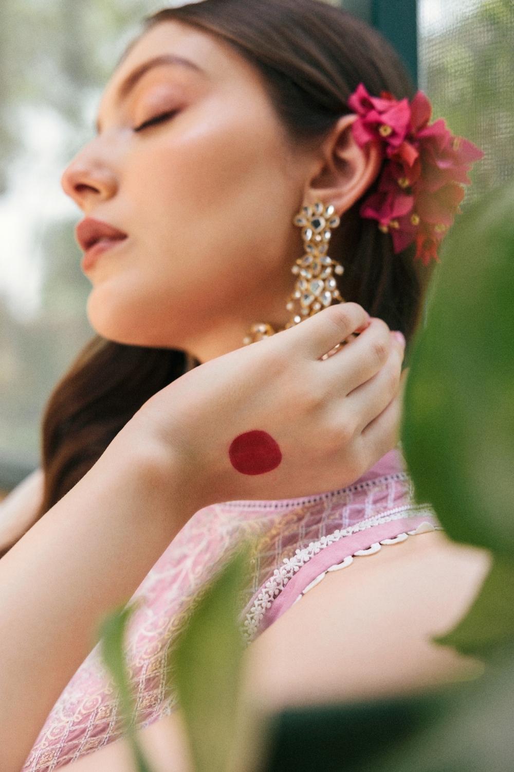 3PC Unstitched Embroidered Lawn Shirt | Ralli (Hand Made) Organza Dupatta | Cambric Dyed Trouser