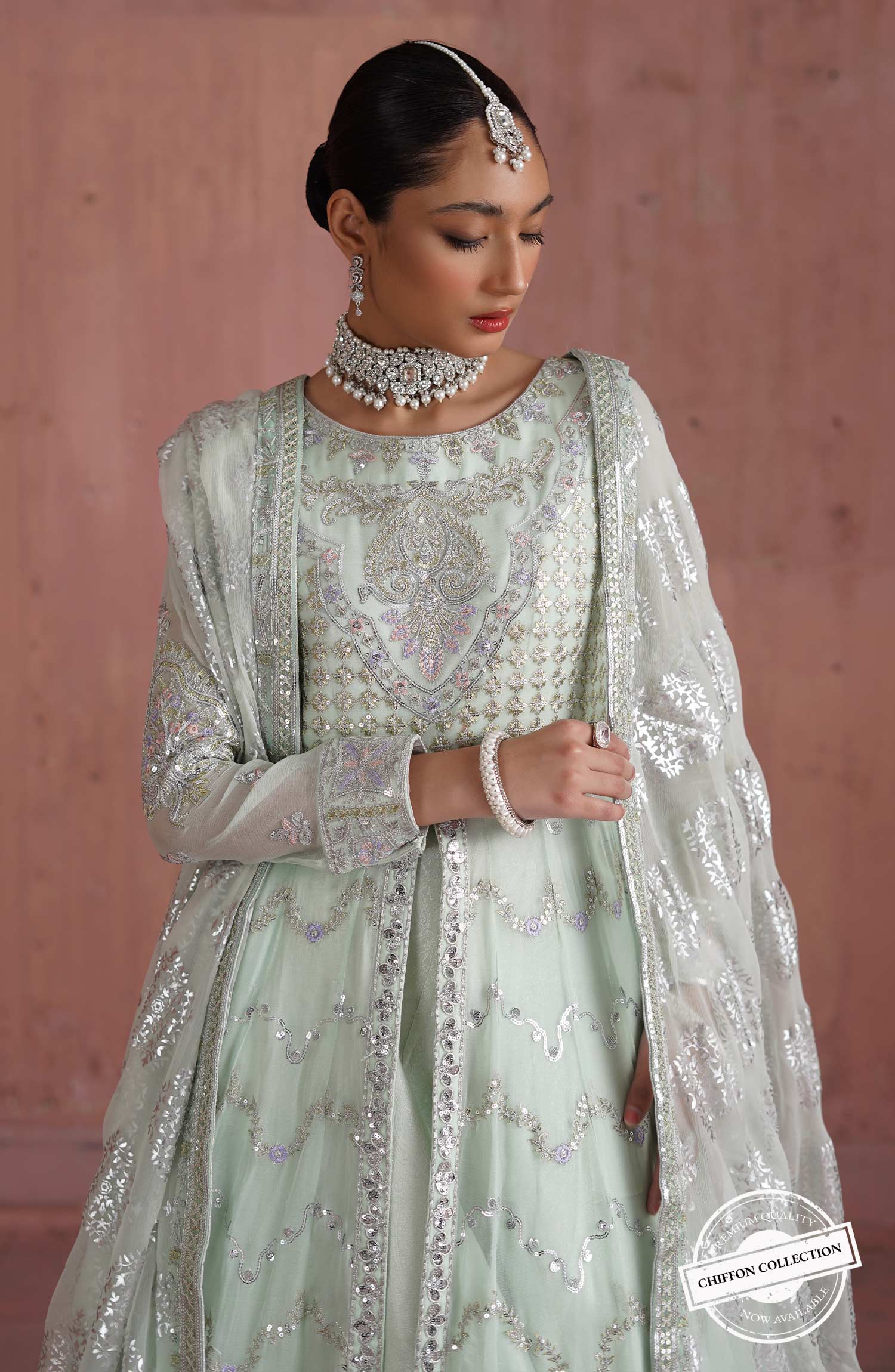 Lehenga - Meraki (QFF-0007) Mashq Premium