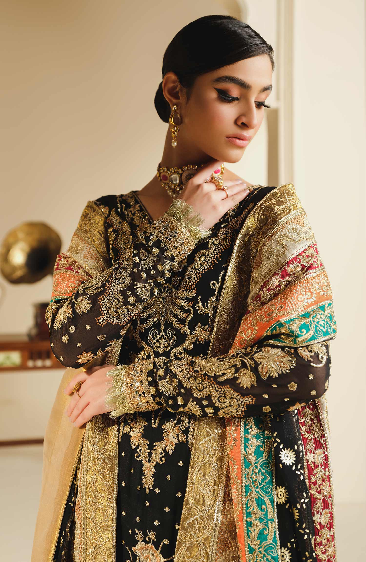 Formal Dress - Ruhi (SFD-0070) Shamrock Premium