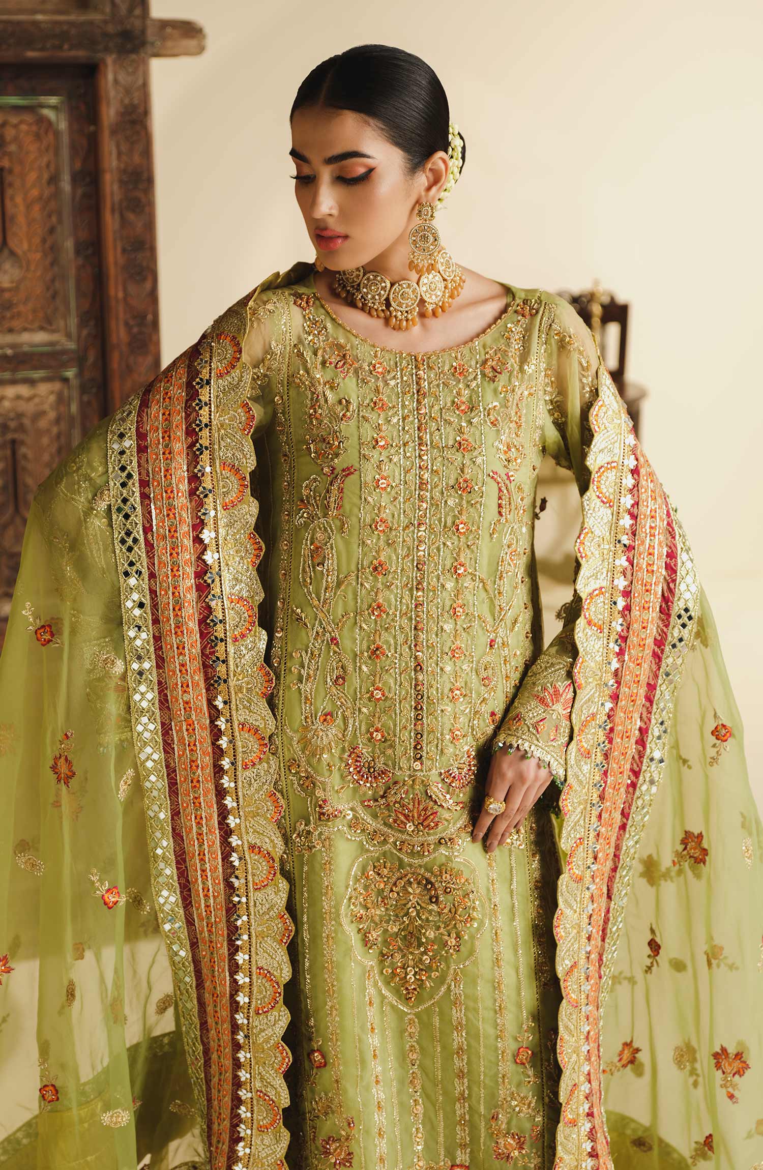 Formal Dress - Kahani (SFD-0069) Shamrock Premium