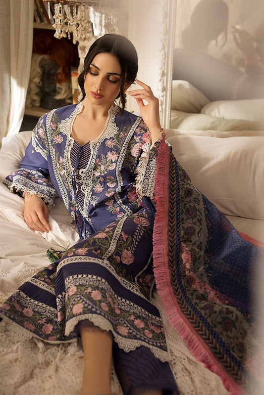 L23-4A DESIGN 4A SOBIA NAZIR LUXURY LAWN 2023 UNSTITCHED
