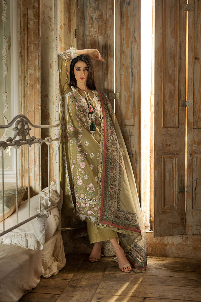 L23-4B DESIGN 4B SOBIA NAZIR LUXURY LAWN 2023 UNSTITCHED
