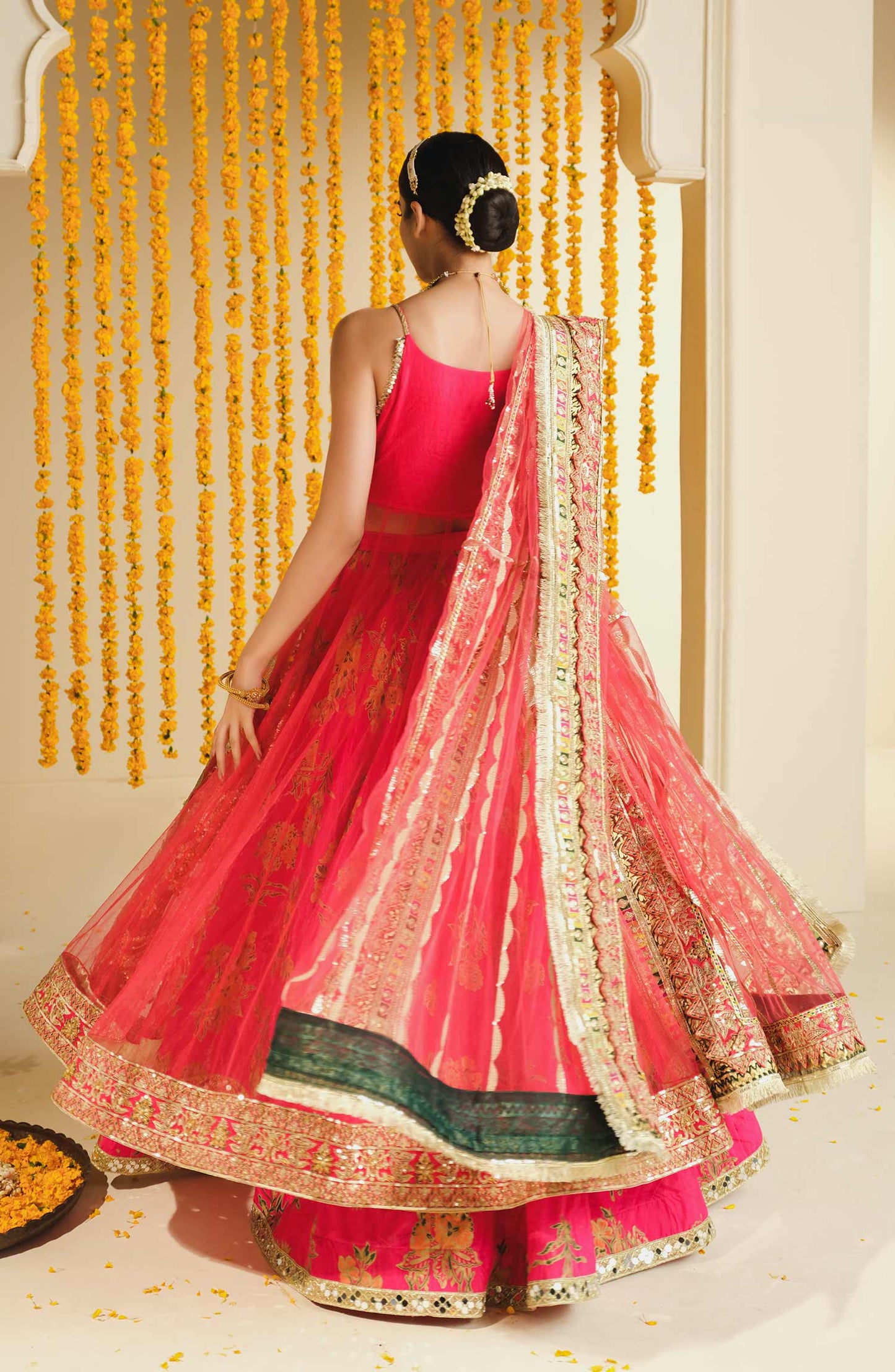 Bridal Lehenga - Surai (SFF-0002) Shamrock Premium