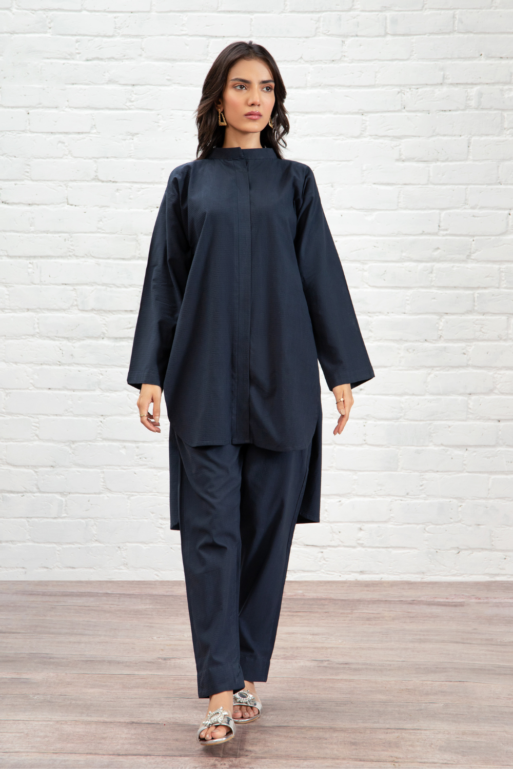 2 PC Stitched | Dyed Cambric Cotton Shirt  + Trouser