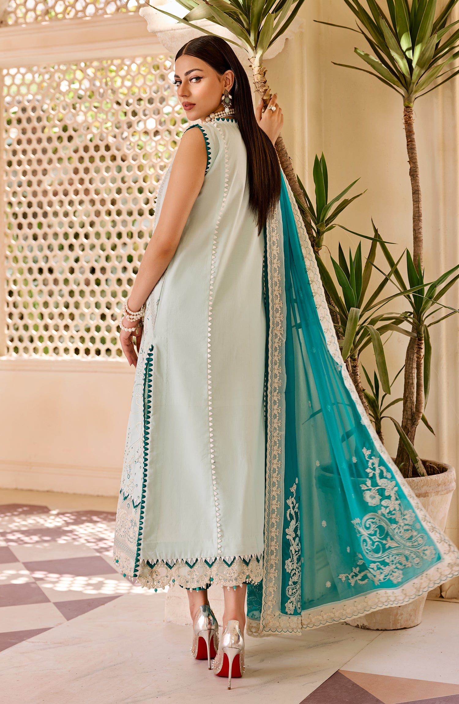 Luxury Lawn - Steamy (MLFD-088) Maryum N Maria