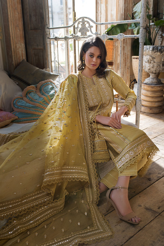 L23-6A DESIGN 6A SOBIA NAZIR LUXURY LAWN 2023 UNSTITCHED