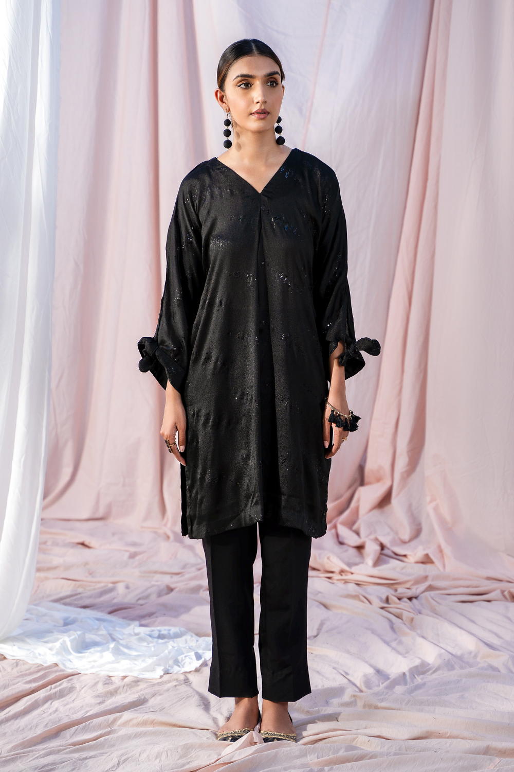 2 PC Stitched | Crinkle Chiffon Shirt +  Grip Trouser