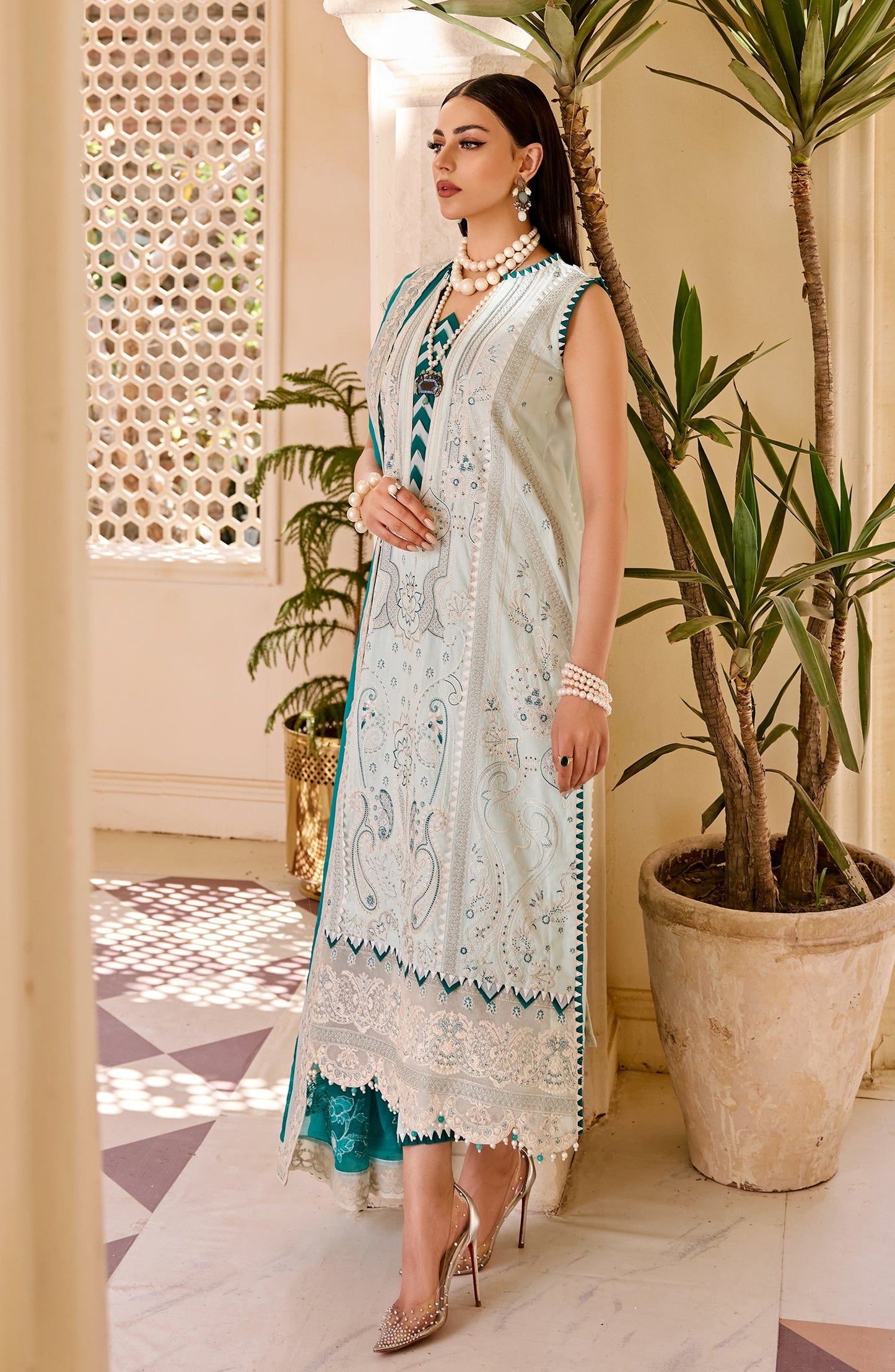 Luxury Lawn - Steamy (MLFD-088) Maryum N Maria