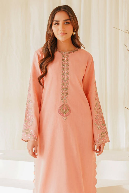 2 PC Stitched | Lawn Embroidered Shirt + Trouser