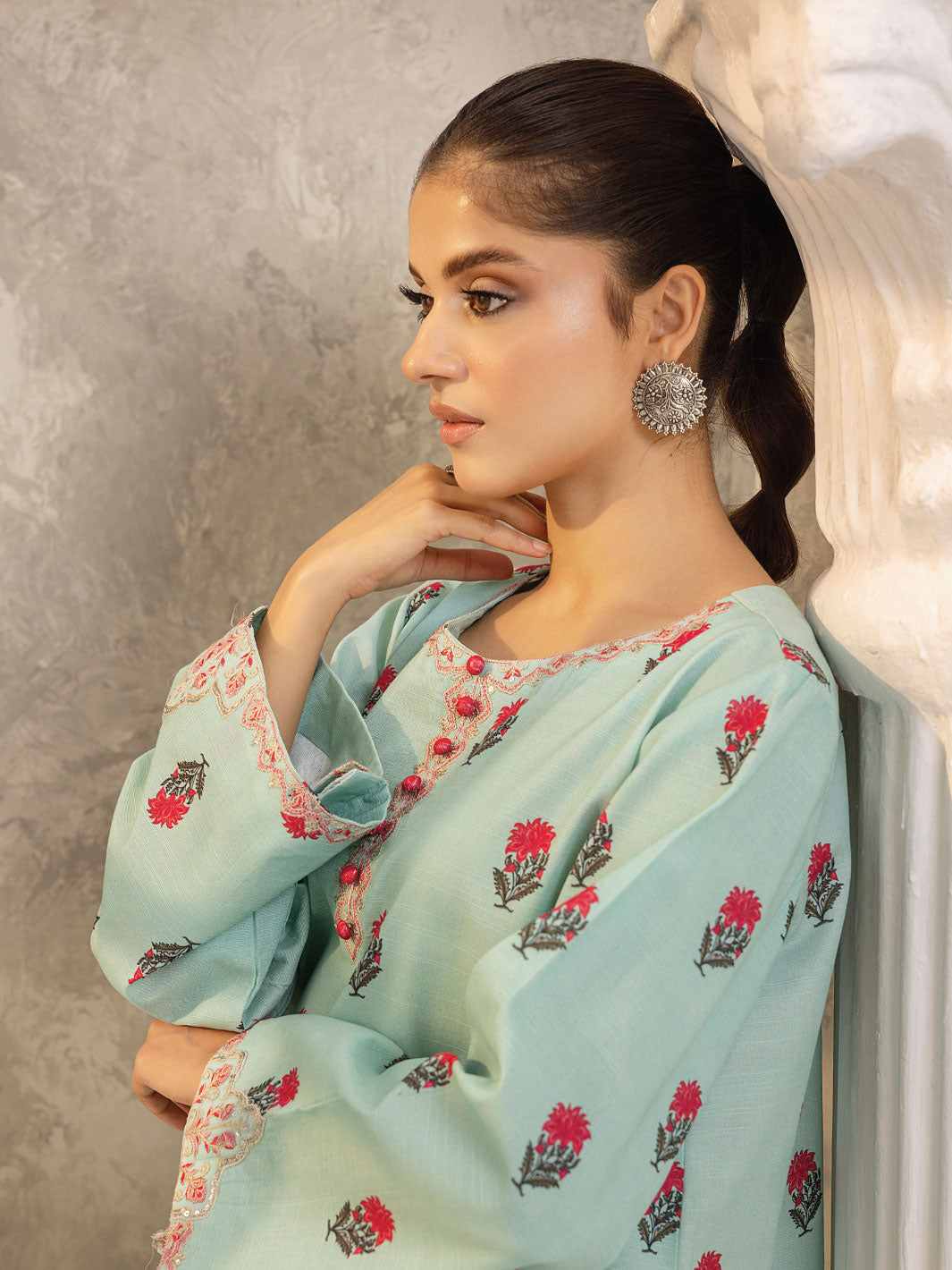 Zeba | 2 PC Stitched