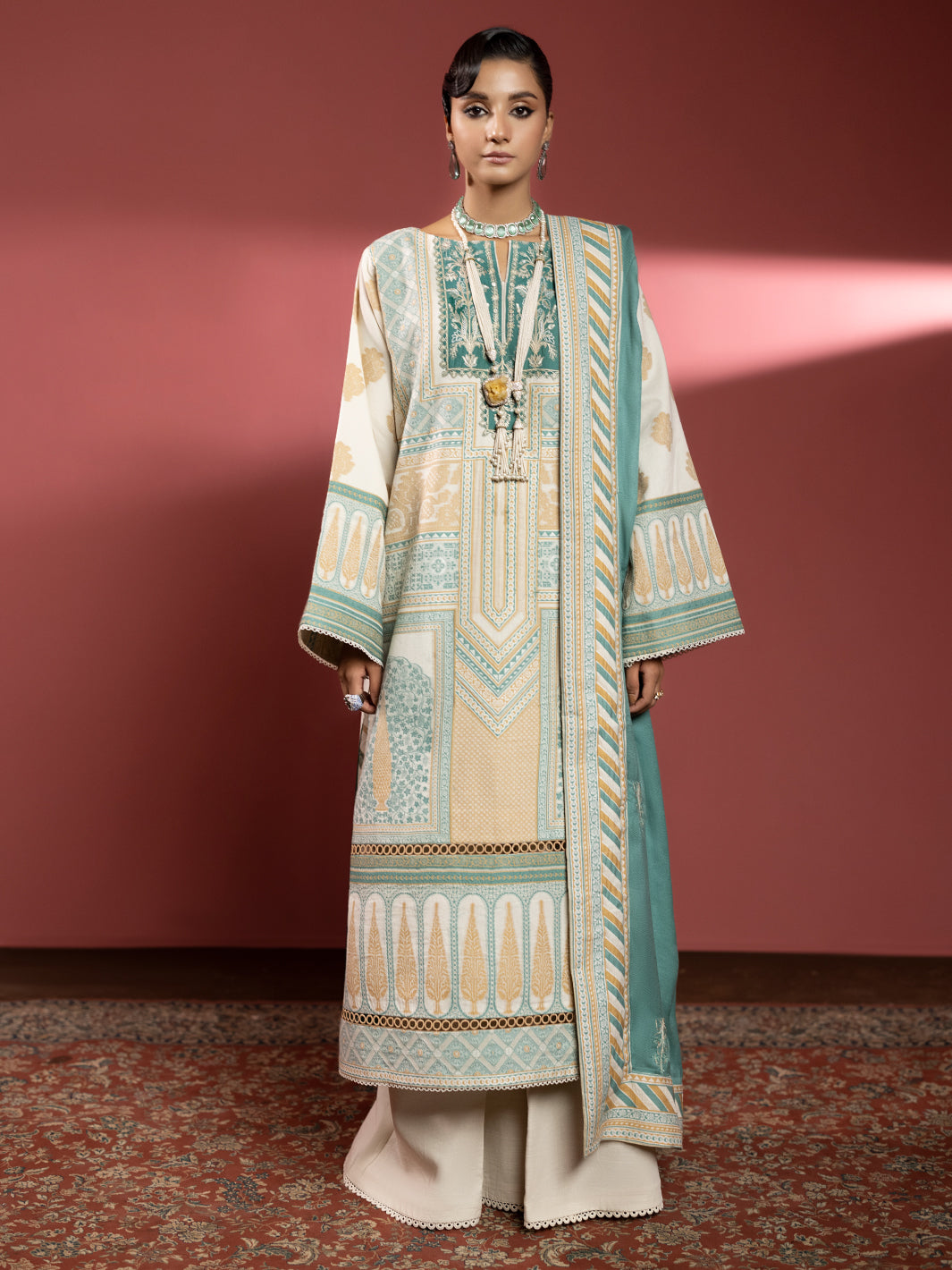 AFRAAZ | 3PC Unstitched