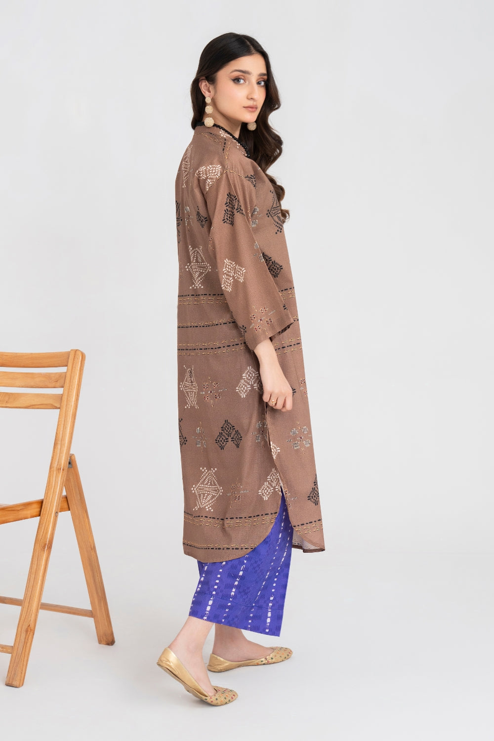 2PC Unstitched | Printed Lawn Shirt + Trouser